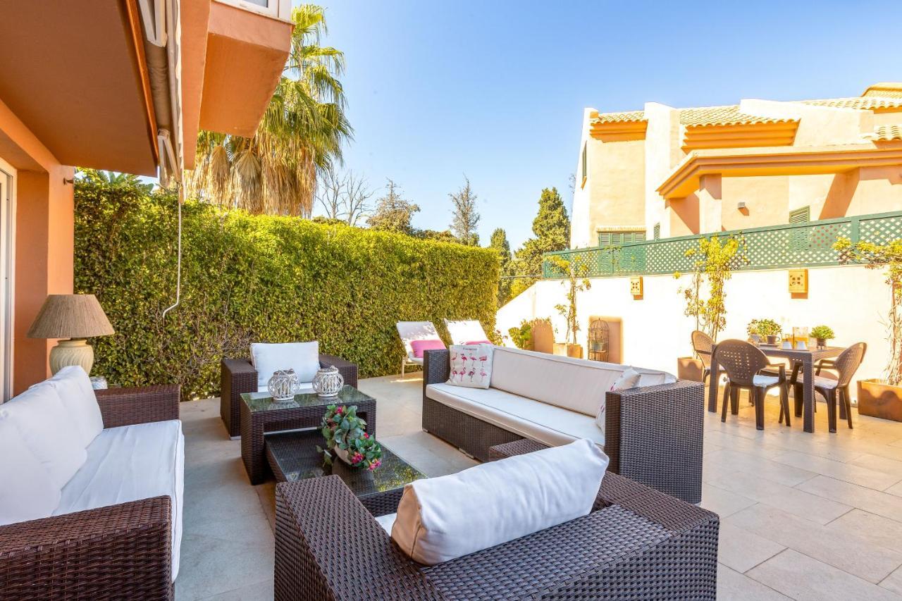 Oleholidays Adosado Mediterraneo Los Monteros 100 M Playa ماربيا المظهر الخارجي الصورة