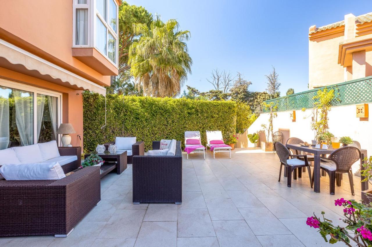 Oleholidays Adosado Mediterraneo Los Monteros 100 M Playa ماربيا المظهر الخارجي الصورة